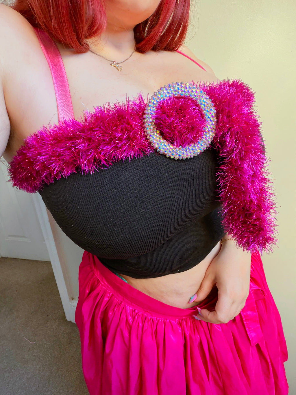 Fluffy Belt/Scarf - Diva