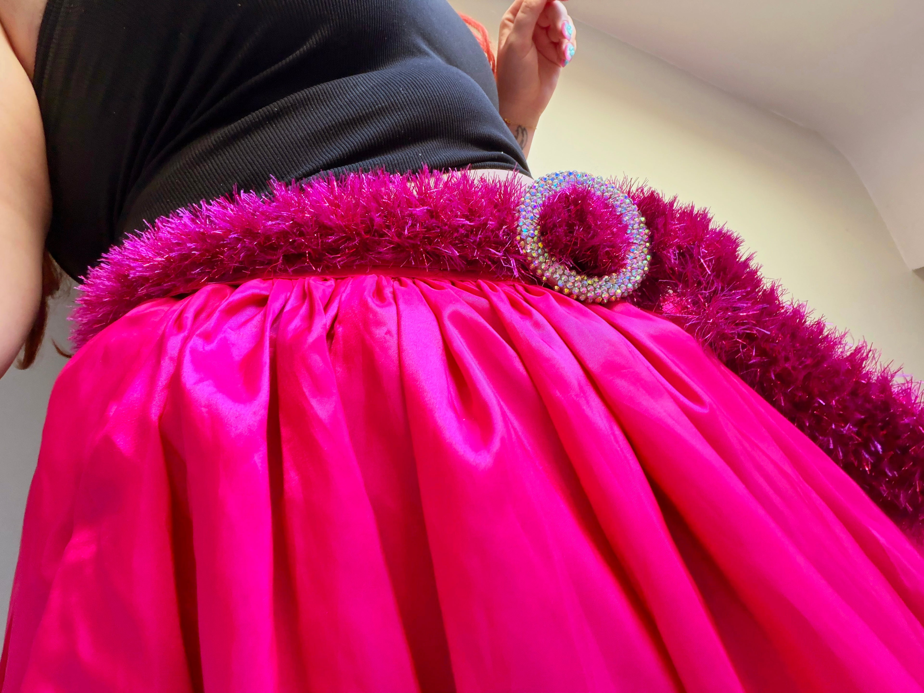 Fluffy Belt/Scarf - Diva