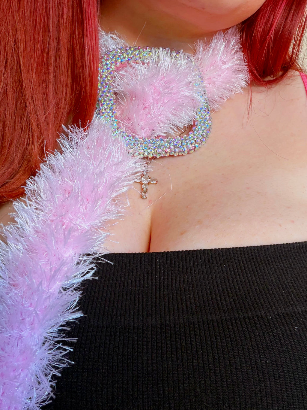 Fluffy Belt/Scarf - Baby