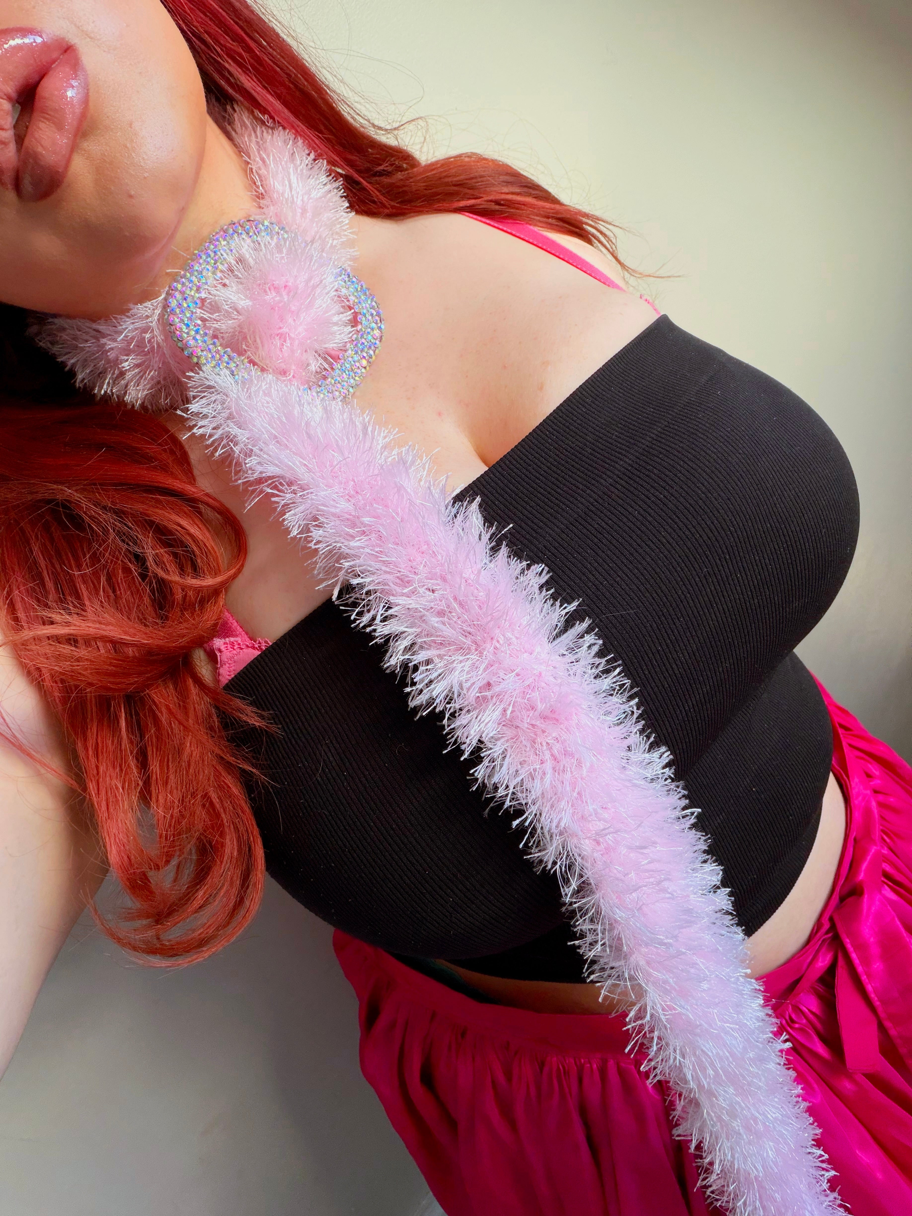 Fluffy Belt/Scarf - Baby