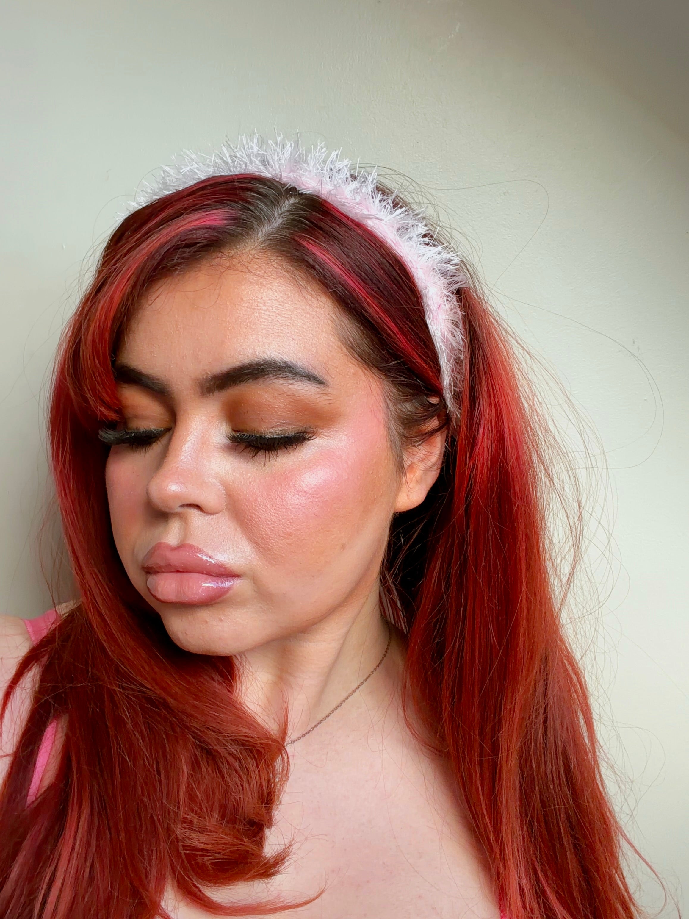 Fluffy Headband/Choker - Baby