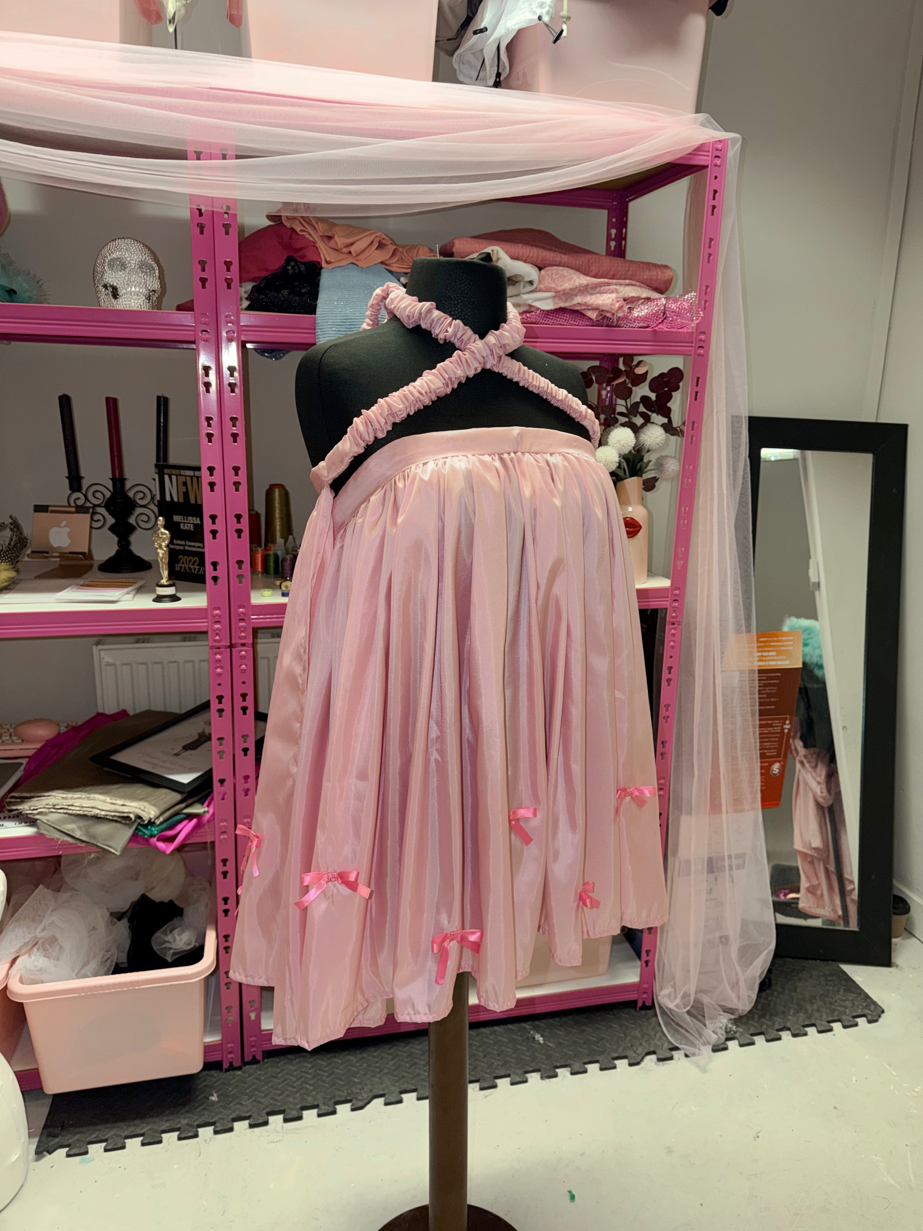 The Princess Dress - Pink Bow 1 of 1